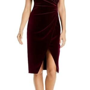 Black Halo Bowery Sheath Maroon